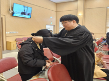새가족 수료식